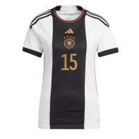 Koszulka piłkarska Niemcy Niklas Sule #15 Strój Domowy dla kobiety MŚ 2022 tanio Krótki Rękaw
